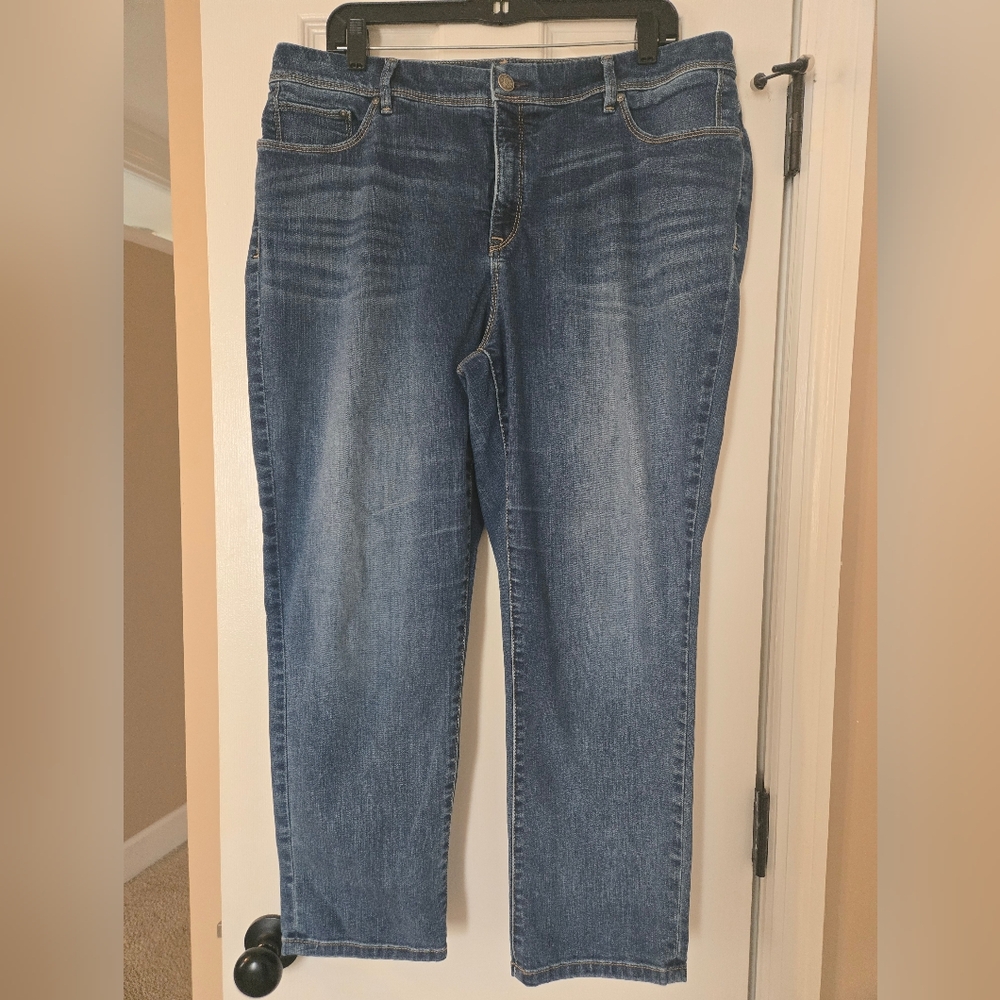 Chico's Girlfriend Ankle Jeans (Sz 2.5)